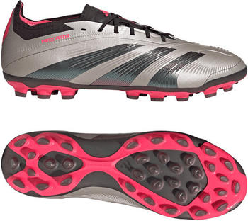 Adidas Predator Elite 2G/3G AG (IF6315) platinum metallic/aurora black/turbo – Adidas Predator Elite 2G/3G AG für Kunstrasen