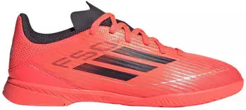 Adidas F50 League IN Jr (IF1369) turbo/aurora black/platinum metallic
