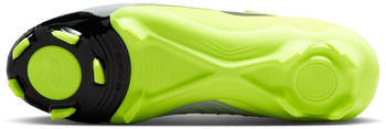 Nike Phantom GX II Academy FG/MG (FD6723) metallic silver/volt/black – Strukturiertes Obermaterial optimiert Ballgefühl und Spieltechnik