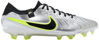 Nike DV4328, NIKE Herren Fussball-Rasenschuhe LEGEND 10 ELITE FG Silber male
