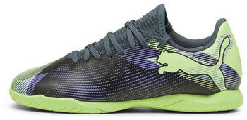 Puma Future 7 Play IT Jr (107952) gray skies/elektro purple/fizzy apple/white