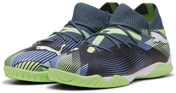 Puma Future 7 Match IT+ Mid Jr (107947) gray skies/white/fizzy apple – Puma Future 7 Match IT+ Mid Jr gray skies/white/fizzy apple Fußballschuh für junge Talente