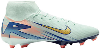 Nike Superfly 10 Academy Mercurial Dream Speed MG High-Top (FZ1380) barely green/crimson pulse/metallic gold coin