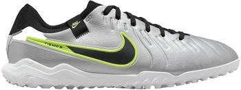 Nike Tiempo Legend 10 Pro TF (DV4336) metallic silver/volt/black