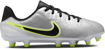 Nike Jr. Tiempo Legend 10 Academy MG (DV4348) metallic silver/volt/black