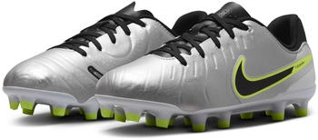 Nike Jr. Tiempo Legend 10 Academy MG (DV4348) metallic silver/volt/black – Nike Jr. Tiempo Legend 10 Academy MG (DV4348) metallic silver/volt/black - Präzision für junge Fußballtalente
