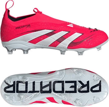 Adidas Predator Elite Laceless FG Fu&szlig;ballschuh lucid rot cloud wei&szlig; core schwarz
