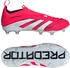 Adidas Predator Elite Laceless FG Fußballschuh lucid rot cloud weiß core schwarz
