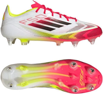Adidas F50 Elite SG Fußballschuh cloud weiß schwarz solar gelb