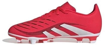 Adidas Predator Club JUNIOR Fußballschuhe FG MG lucidrot weiß schwarz