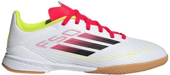 Adidas F50 League IN Jr (IE3750) cloud white/core black/solar yellow