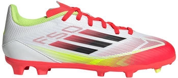 Adidas F50 League FG/MG Jr (IE3747) cloud white/core black/solar yellow