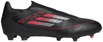 Adidas F50 League Laceless FG/MG (IE1242) core black/iron metallic/lucid red