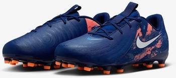 Nike Jr. Phantom GX 2 Academy Erling Haaland MG (HF1607-400) blue void/chrome – Nike Jr. Phantom GX 2 Academy Erling Haaland MG blue void/chrome - Präzision für junge Talente