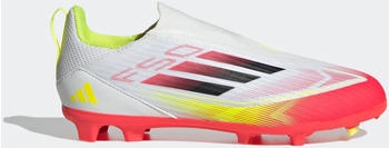 Adidas F50 League Laceless Kids FG/MG (IE3743) cloud white/core black/solar yellow