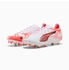 Puma Ultra 5 Pro FG/AG (108161-01) white/black/glowing red