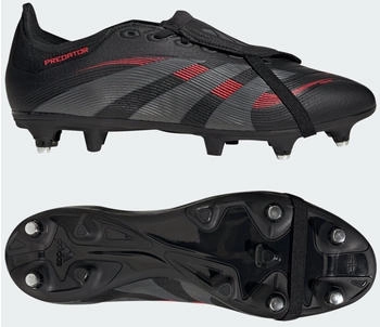 Adidas Predator League Fold-Over Tongue SG (JP9826) core black/grey four/lucid red – Adidas Predator League Fold-Over Tongue SG (JP9826) core black/grey four/lucid red für überlegene Ballkontrolle