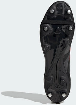 Adidas Predator League Fold-Over Tongue SG (JP9826) core black/grey four/lucid red – Optimale Traktion auf weichem Untergrund