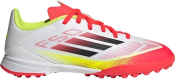 Adidas F50 League TF Kids (IE3753) cloud white/core black/solar yellow