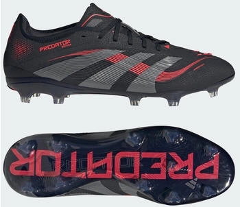 Adidas Predator 24 Pro FG (ID3854) core black/grey four/lucid red – Adidas Predator 24 Pro FG (ID3854) core black/grey four/lucid red - Präzision neu definiert
