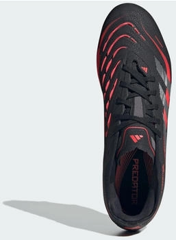 Adidas Predator 24 Pro FG (ID3854) core black/grey four/lucid red – Optimale Passform für explosive Beschleunigung