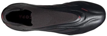 Adidas Copa Pure 3 Elite Laceless FG (IH0077) core black/carbon/lucid red – Maximale Ballkontrolle durch innovative Oberfläche