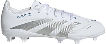 Adidas Predator League Kids FG/MG (ID3751) cloud white/silver metallic/bright royal