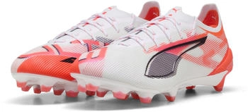 Puma Ultra 5 Ultimate FG (108159-01) white/black/glowing red – Puma Ultra 5 Ultimate FG (108159-01) white/black/glowing red - Geschwindigkeit neu definiert