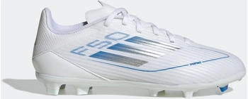 Adidas F50 League FG/MG Jr (IE3748) cloud white/silver metallic/cloud white