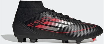 Adidas F50 League Mid FG/MG (JI0435) core black/iron metallic/lucid red