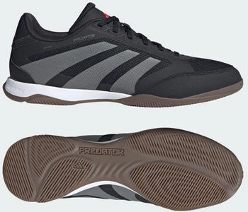 Adidas Predator League IN (ID3781) core black/grey four/lucid red – Adidas Predator League IN (ID3781) core black/grey four/lucid red für präzise Ballkontrolle