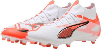 Puma Ultra 5 Match FG AG weiß rot – Überragende Ballkontrolle in jeder Spielsituation