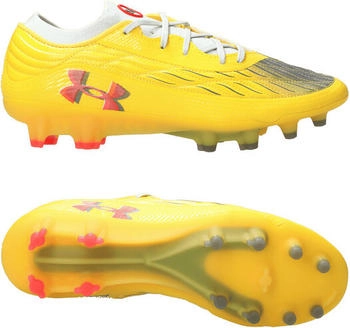 Under Armour Magnetico Elite 4 FG Damen gelb schwarz F700