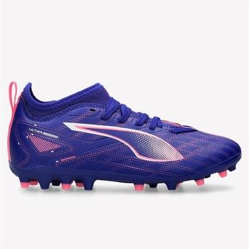Puma Ultra 5 Match MG Jr Fu&szlig;ballschuh lapis lazuli wei&szlig;-sunset glow
