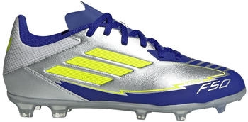 Adidas F50 League FG Mg Messi IH0924 Fu&szlig;ballschuhe silber