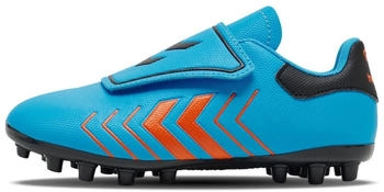 Hummel Sportschuh kobaltblau orange schwarz