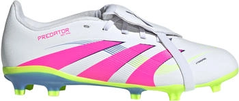Adidas Predator League Foldover Tongue Kids FG (ID3831) cloud white/lucid pink/lucid lemon