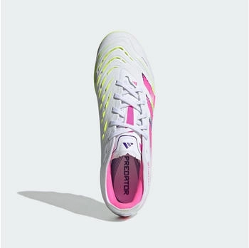 Adidas Predator Pro MG (ID3826) cloud white/lucid pink/lucid lemon – Strukturiertes Obermaterial für präzise Spielzüge