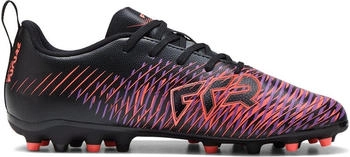 Puma Future Play MG Jr puma black puma white glowing red