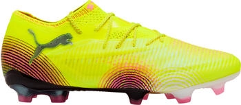 Puma FUTURE ULTIMATE Low FG Fußballschuhe yellow alert black sun struck