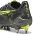 Puma ULTRA 5 ULTIMATE MxSG Fußballschuhe matte aged silver yellow alert sun struck