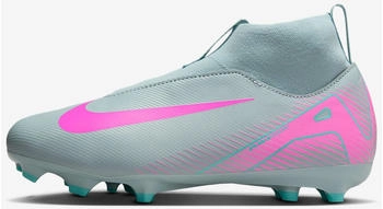 Nike Jr. Mercurial Superfly 10 Academy MG High-Top (FQ8304-301) ocean cube/pink blast