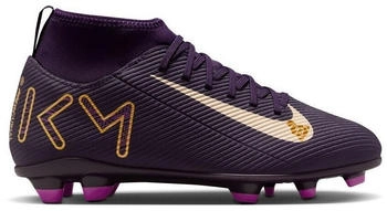 Nike Jr. Mercurial Superfly 10 Club Kylian Mbappé MG (HF6283-500) grand purple/pale ivory