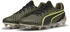 Puma KING ULTIMATE x PORSCHE FG AG Fußballschuhe olive schwarz gold