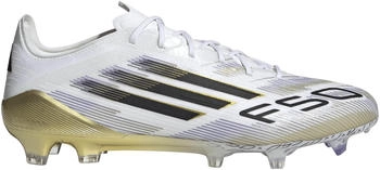 Adidas F50 Elite FG (JH7617) cloud white/core black/gold metallic