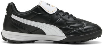 Puma KING TOP TT Fußballschuhe schwarz weiß gold