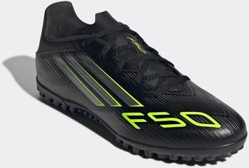 Adidas F50 Club Messi TF core black/iron met./lemon