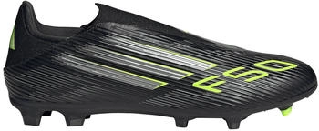 Adidas F50 League Laceless FG/MG core black/iron met./lemon