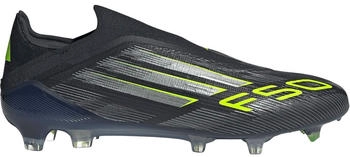 Adidas F50 Elite Laceless Football Boots Firm Ground core black/iron metallic/lucid lemon