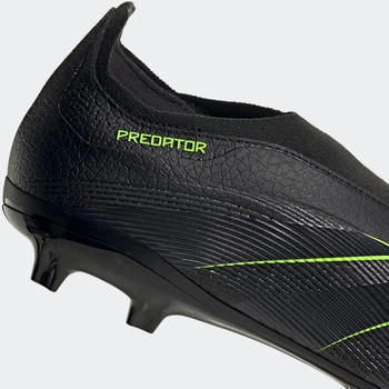 Adidas Predator League Laceless FG/MG core black/carbon/lemon
